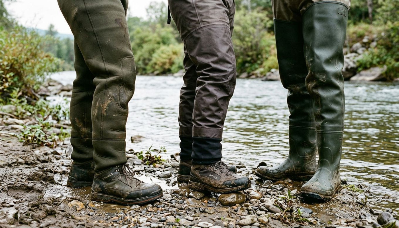 Guida completa all'acquisto di waders per la pesca in diverse condizioni